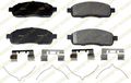 Fx1083 Prosolution Semi-metallic Brake Pad For Rear Position Noise Reduction And Corrosion Protective Coating 
