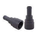 2pcs Heater Coolant Hose Connector For Avalanche Suburban Express Silverado Sierra 1500 2500 Blazer H2 Escalade Seville Malibu 