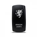 Ch4x4 Rocker Switch Dragon Lights Symbol Red Led