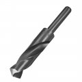 Uxcell Reduced Shank Drill Bit 22 5mm High Speed Steel Hss 9341 Black Oxide With 1 2 Inch Straight