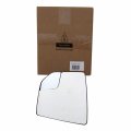 Side Mirror Glass Assembly With Plastic Back Plate Heated Compatible 2015-2020 Ford F150 Truck W Blind Spot Lens Driver Heat