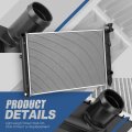 Dpi 13455 Factory Style 1-row Cooling Radiator Compatible With Genesis 3 8l 5 0l 15-16 Aluminum Core