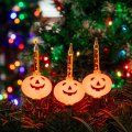 Novelty Lights 3 Halloween Pumpkin Bubble Light Replacement Pack Orange Liquid