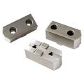Taiki 3900-4760 10 In Tongue And Groove Steel Soft Jaw 3 Piece Set For Power Lathe Accessories 0 500 1 25 Height 