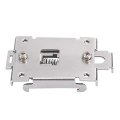 Din Rail Mounting Bracket 35mm Fixed Solid State Relay Clip Clamp With 2 Screws
