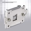 Din Rail Mounting Bracket 35mm Fixed Solid State Relay Clip Clamp With 2 Screws