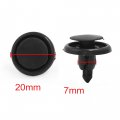 Uxcell 100pcs Fender Bumper Push Clip Retainer Mr-200300