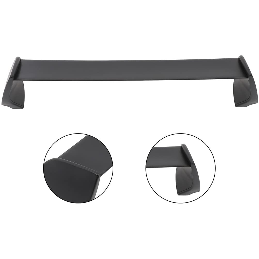 Rear Trunk Spoiler Wing For Mitsubishi Lancer Evolution Evo 7 8 9 2003 2007 Adjustable Matte Black Abs Aerodynamic Racing