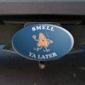 Graphics More Smell Ya Later See Nose Funny Humor Oval Tow Trailer Hitch Cover Plug Insert