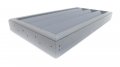 Miller Shingle Clear Cedar Foundation Vent With Louvers Primed 16 Inch X 8 