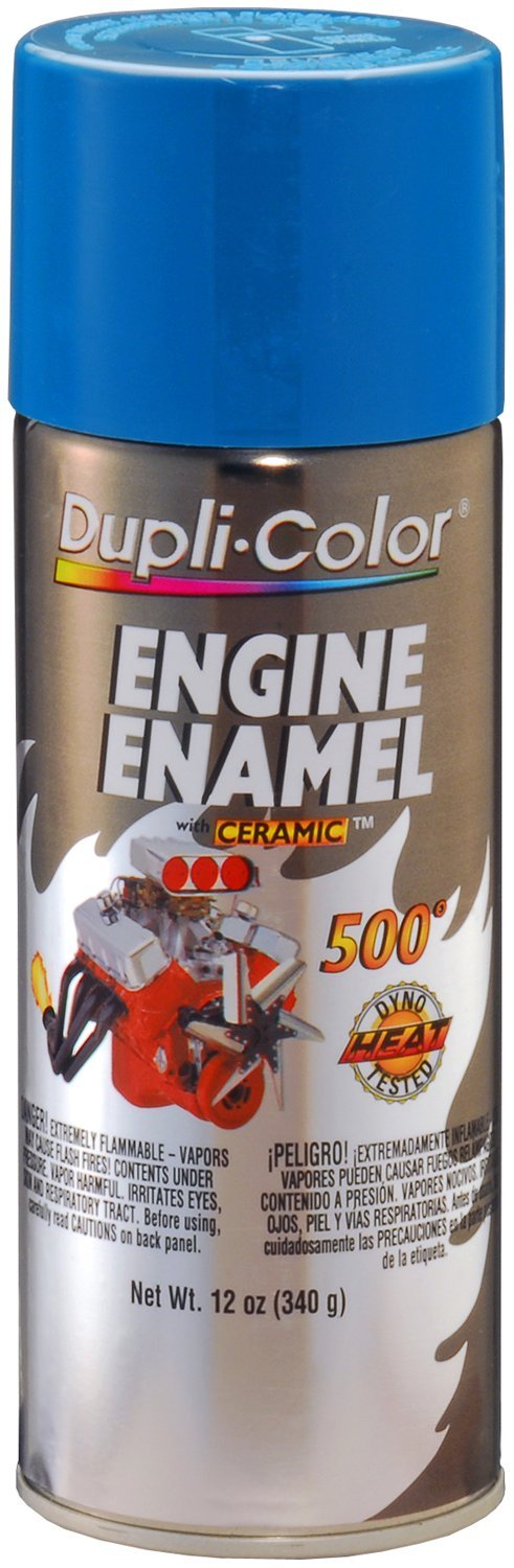 Dupli-Color Engine Paint With Ceramic - Pontiac Blue, High-Temperature Protection - View #5