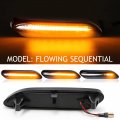 Hoypeyfiy Led Front Fender Side Marker Lights Assembly Replacement For Mini Cooper R60 R61 Countryman Paceman 2011-2016 Pair Of