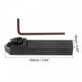 Indexable Cnc Lathe Turning Tool Holder 45a Msdnn1616h12 5 8 Shank 42cr Steel Carbide For Grooving Threading