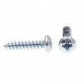 Prime-line Sheet Metal Screw Self-tapping Pan Head Phillips 4 X 1 2 In Zinc Plated Steel Pack Of 75