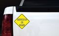 Tickertalk 8in X Service K-9 On Board Magnet 