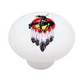 American Indian Dream Catcher Decorative High Gloss Ceramic Drawer Knob 