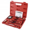 Yuecoom 1-100psi Fuel Injection Tester Aluminum Plastic Brass Rubber Pressure Gauge Only For Gasoline Engine