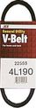 V Belt 1 2 X 19 By Mbl Corporation Mfrpartno 4l190a 