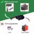 Lotos Ncp133 Plasma Cutting Torch For Brown Color Ltp5000d Cutter 13ft