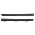 Rear Upper Bumper Trim For Honda Crv 2017 2018 2019 2020 2021 2022 Driver And Passenger Side Pair Textured Black Abs Plastic 