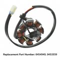 Waltyotur Generator Stator Coil Replacement For Polaris Sportsman Outlaw Predator 50 90 2007-2016