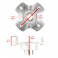 Caltric Rear Axle Shaft And Wheel Hub Compatible With Honda Trx420fe1 Rancher 420 4x4 Es 2014 2015 2016 2017 2018-2021