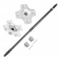 Caltric Rear Axle Shaft And Wheel Hub Compatible With Honda Trx420fe1 Rancher 420 4x4 Es 2014 2015 2016 2017 2018-2021