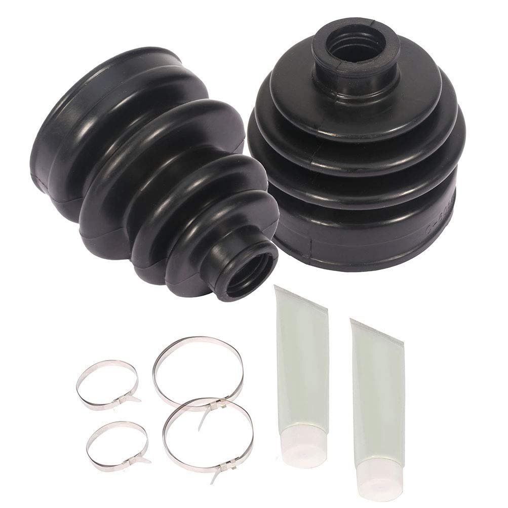 Cv Joint Boot Kit For Honda Rancher 350 2000 To 2005 Front Outer Inner With Stainless Steel Clips