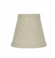 Urbanest Natural Pure Linen Chandelier Lamp Shade 3x5x4 5 Hardback Clip On 