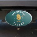 Dab On Them Taters Haters Funny Oval Tow Trailer Hitch Cover Plug Insert For 2 In Receivers Black Abs Plastic With Uv Resistant