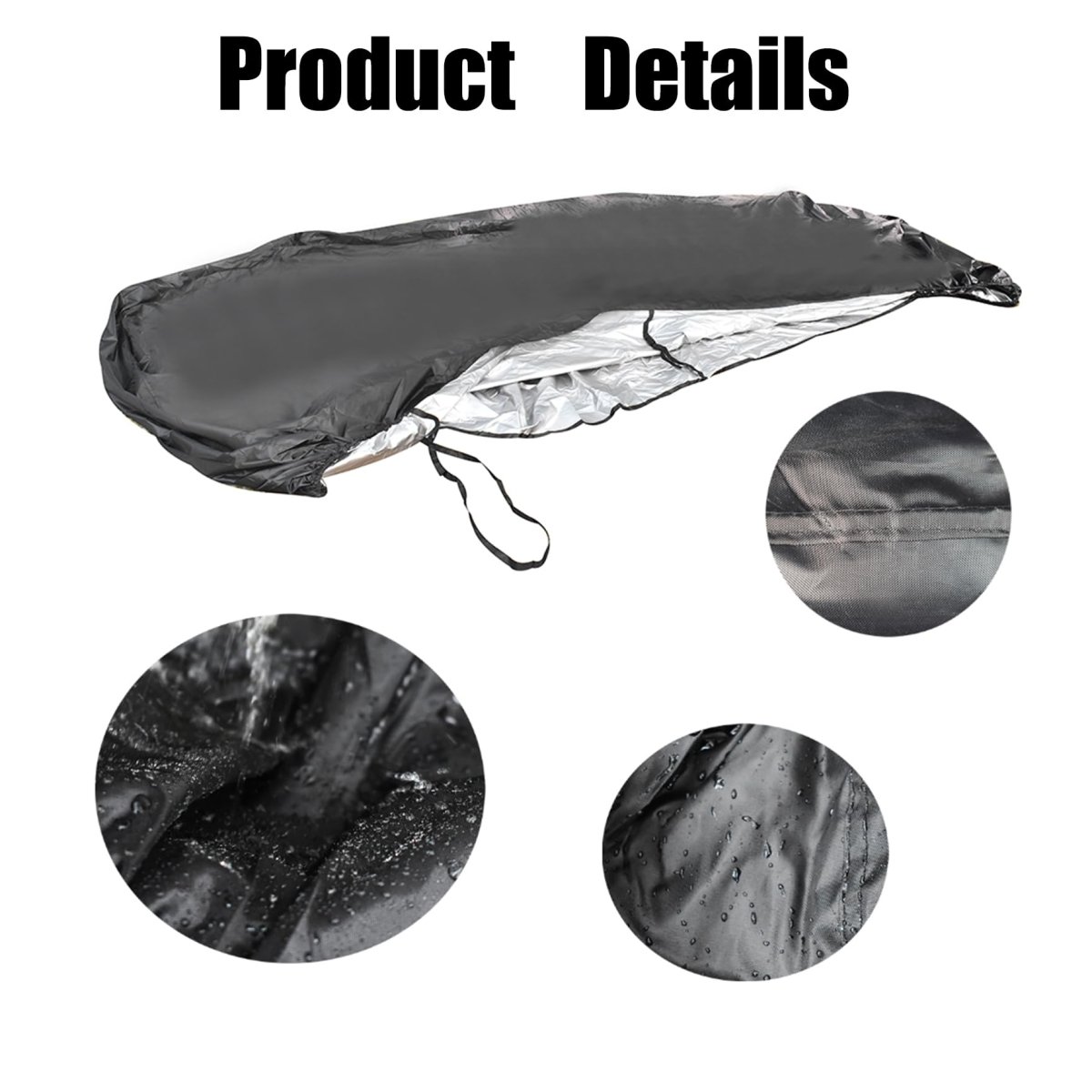 Waterproof Utility Vehicle Cover For Honda Pioneer 500 700 4 Deluxe Black Utv Storage