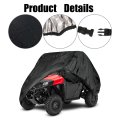 Waterproof Utility Vehicle Cover For Honda Pioneer 500 700 4 Deluxe Black Utv Storage