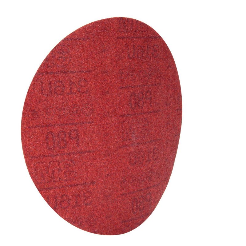 3m 01677 Hookit Red 8 P80 Grit D Weight Abrasive Disc Pack Of 5