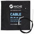 Niche Push Pull Throttle Cable Set For Kawasaki Zephyr Zr550b Zr750c Ninja 600r Zx600 54012-0008 54012-0009
