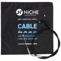 Niche Push Pull Throttle Cable Set For Kawasaki Zephyr Zr550b Zr750c Ninja 600r Zx600 54012-0008 54012-0009