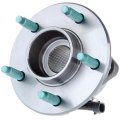Front Wheel Bearing And Hub Assembly Premium 513189 For Saturn Vue 2002-2007 Lug 4-wheel Abs Models For Pontiac Torrent 2006 5