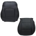 Front Driver Side Bottom And Top Lean Back Perforated Microfiber Leather Replacement Seat Covers For Subaru Outback Legacy 2015 