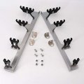 Kipa Chrome Linear Spark Plug Wire Separators Divider Loom Black Valve Cover Fits For Chevy Ford Mopar Sbc 265 283 305 350 400