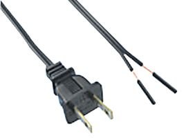 Qualtek Electronics 221001-01 Power Cord 1 Piece