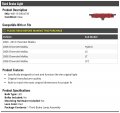 3rd Third Brake Light Lens Led Compatible With 2008-2012 Chevy Malibu
