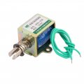 Aexit Xrn-1038 Dc Controls Indicators 12v 1 22a 10mm Push Pull Type Frame Solenoid Solenoids Electromagnet Magnet