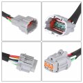 Labwork Headlight Adapters Replacement For Nissan 350z Adapter Wiring Harness Plug Play 8-pin To 6-pin
