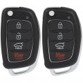 Ocpty Remotes Key Fob For Hyundai Santa Fe 2013-2016 Tq8rke-3f04 2 Pcs