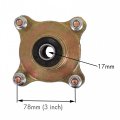 Tdpro 4 Stud 78mm Bolt Space Front Wheel Rim Hub With Bearing Assembly For 125cc 150cc 200cc Quad Buggy Atv Utv