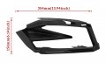 Sautvs Left Driver Side Tail Light Cover Rear Brake Stop Taillight Bezel Panel For Can-am Maverick X3 Xds Xrs Max Turbo R