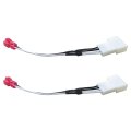Xspeedonline 2x Car Front Dash Tweeter Speaker Wiring Harness Compatible With Venza 2021