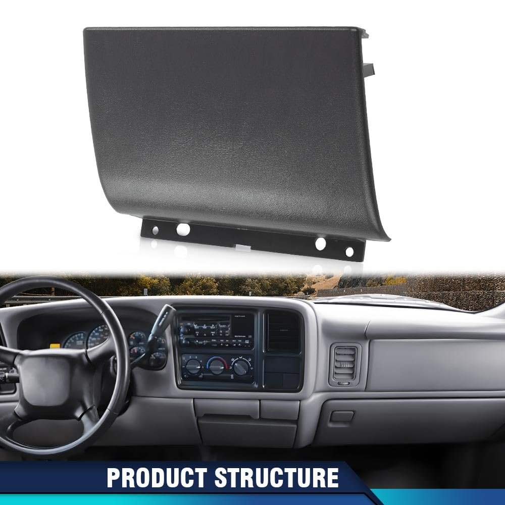 Dash Cup Holder Delete Panel Trim For 1999-2002 Chevy Silverado Sierra Dark Gray