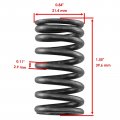 Caltric Intake And Exhaust Valve Kits Compatible With Yamaha Warrior 350 Yfx 1987-2004 Wolverine 350 2x4 4x4 1995-2009