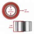 Caltric Rear Left And Right Cv Joint Axle With Bearing Compatible Polaris Hawkeye 300 2x4 4x4 2006-2011