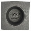 Installbay Acoustic Speaker Baffles 5 Inch Shallow Round Pair Ibbaf52 